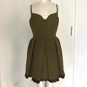 SHUSHU/TONG Pleated Dress Size UK 8/ US Small